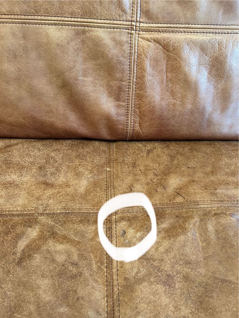 wtw ソファ TISMO 本革 レザー ダブルティー