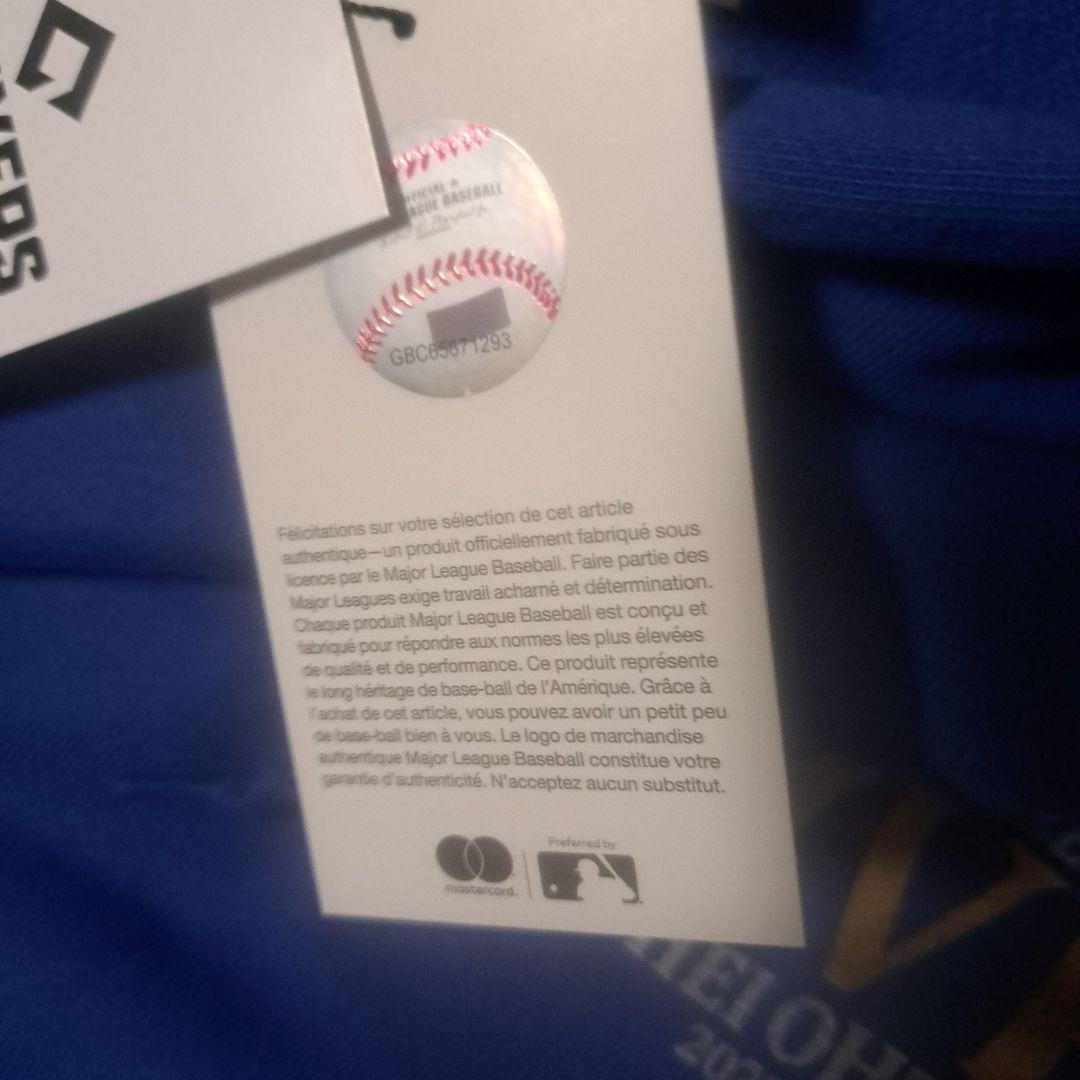 公式OHTANI リーグMVP 2025 フーディー　L タグ付　新品未使用