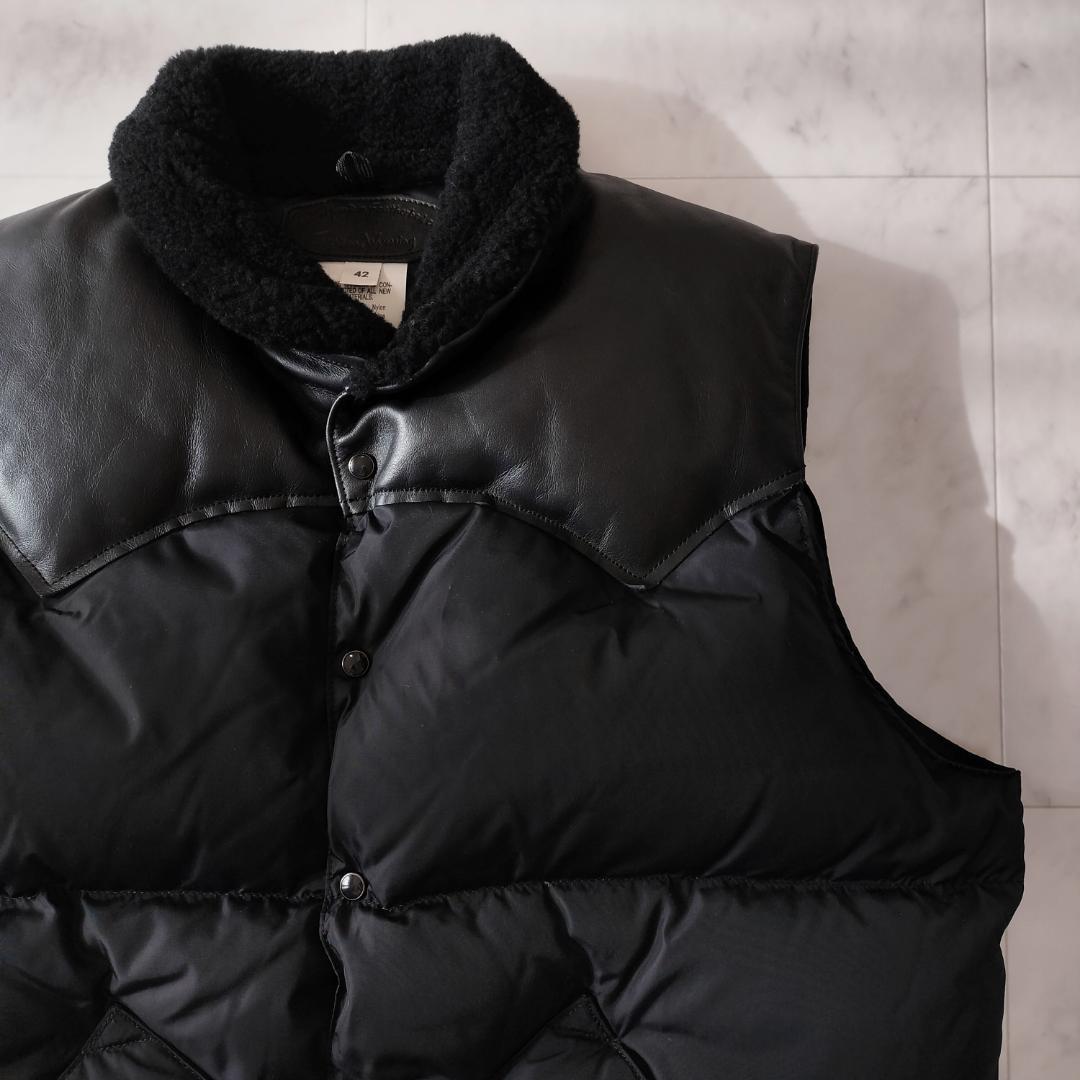 ロッキーマウンテンフェザーベッド クリスティベスト 42 XL ブラック 日本製