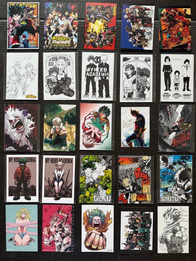僕のヒーローアカデミア 1-42巻 全巻初版帯付き チラシ付き 関連本 特典付録
