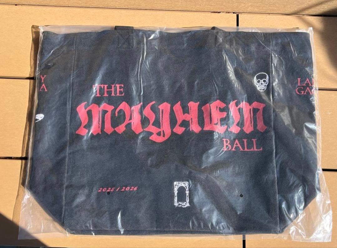 【新品未開封】レディガガ OPERA HAUSTOTE（BLACK）トートバッグ