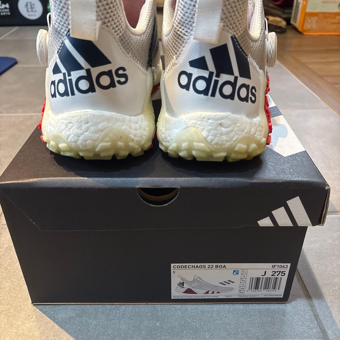 adidas ゴルフシューズ コードカオス22 ボア27.5cm