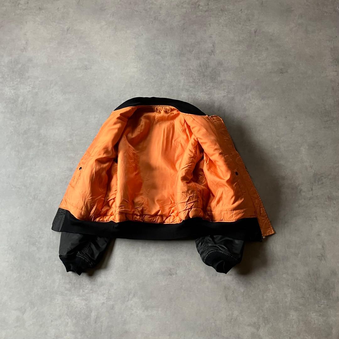 90s vintage MA-1 短丈 フライト ボンバー ジャケット y2k