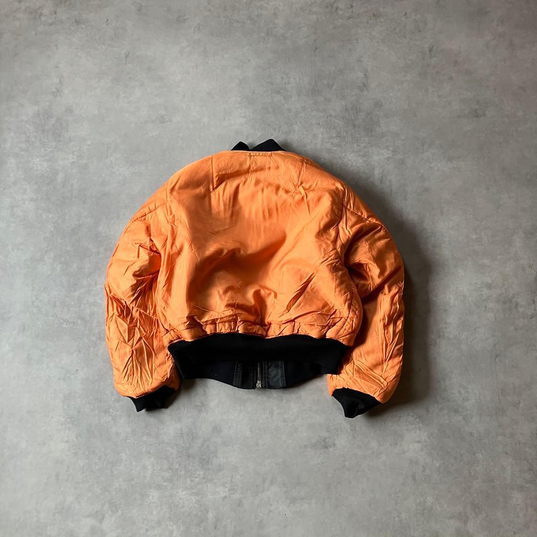 90s vintage MA-1 短丈 フライト ボンバー ジャケット y2k