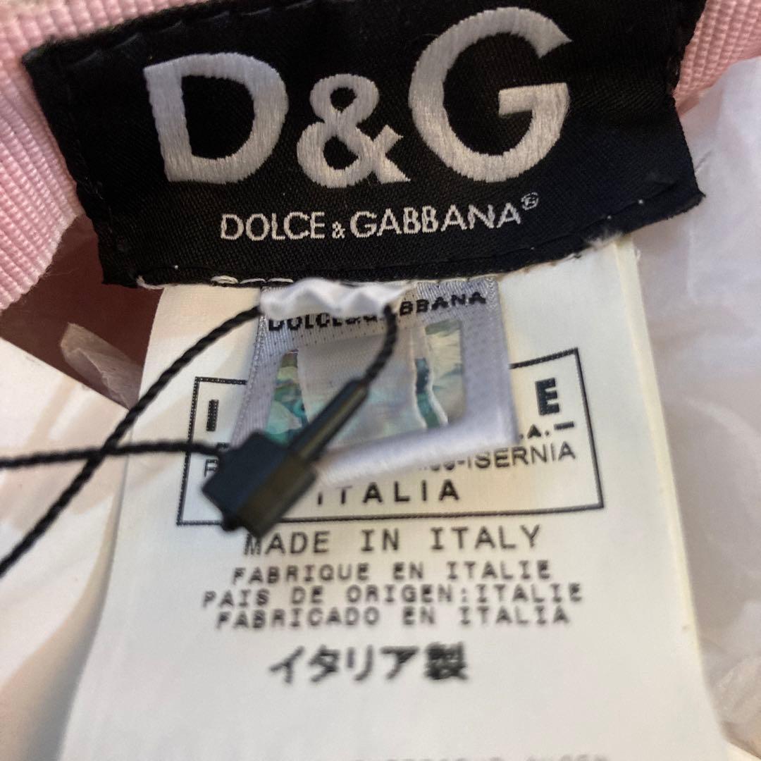 【希少】D&Gハット　デッドストック ‼︎ マルチカラー葉柄ハットつば広タイプ