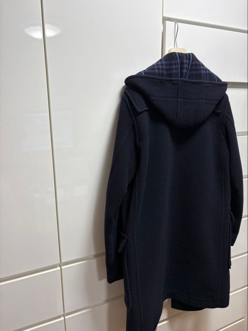 バーバリーロンドン ブルーレーベル ダッフルコート ネイビー Mサイズ