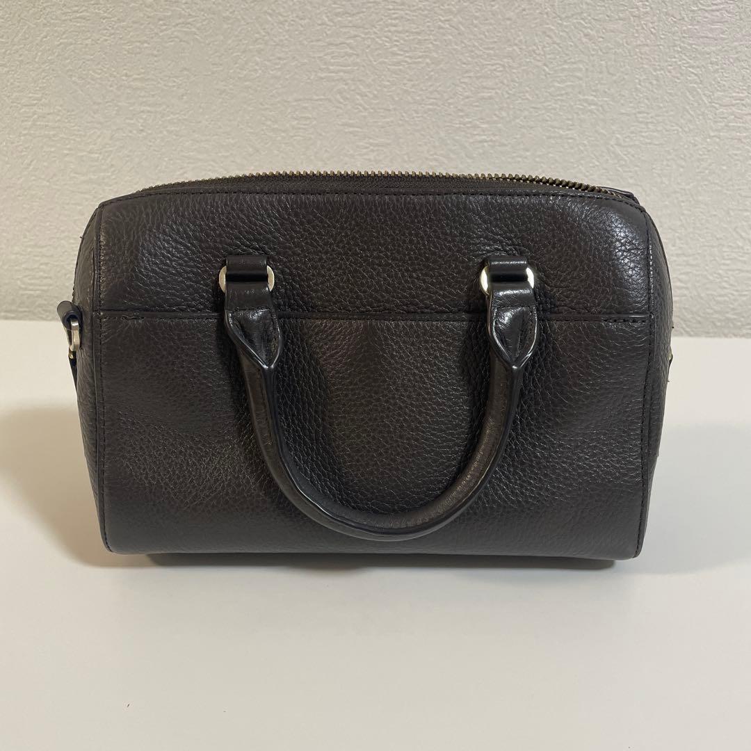 agnès b. ブラックショルダーバッグ