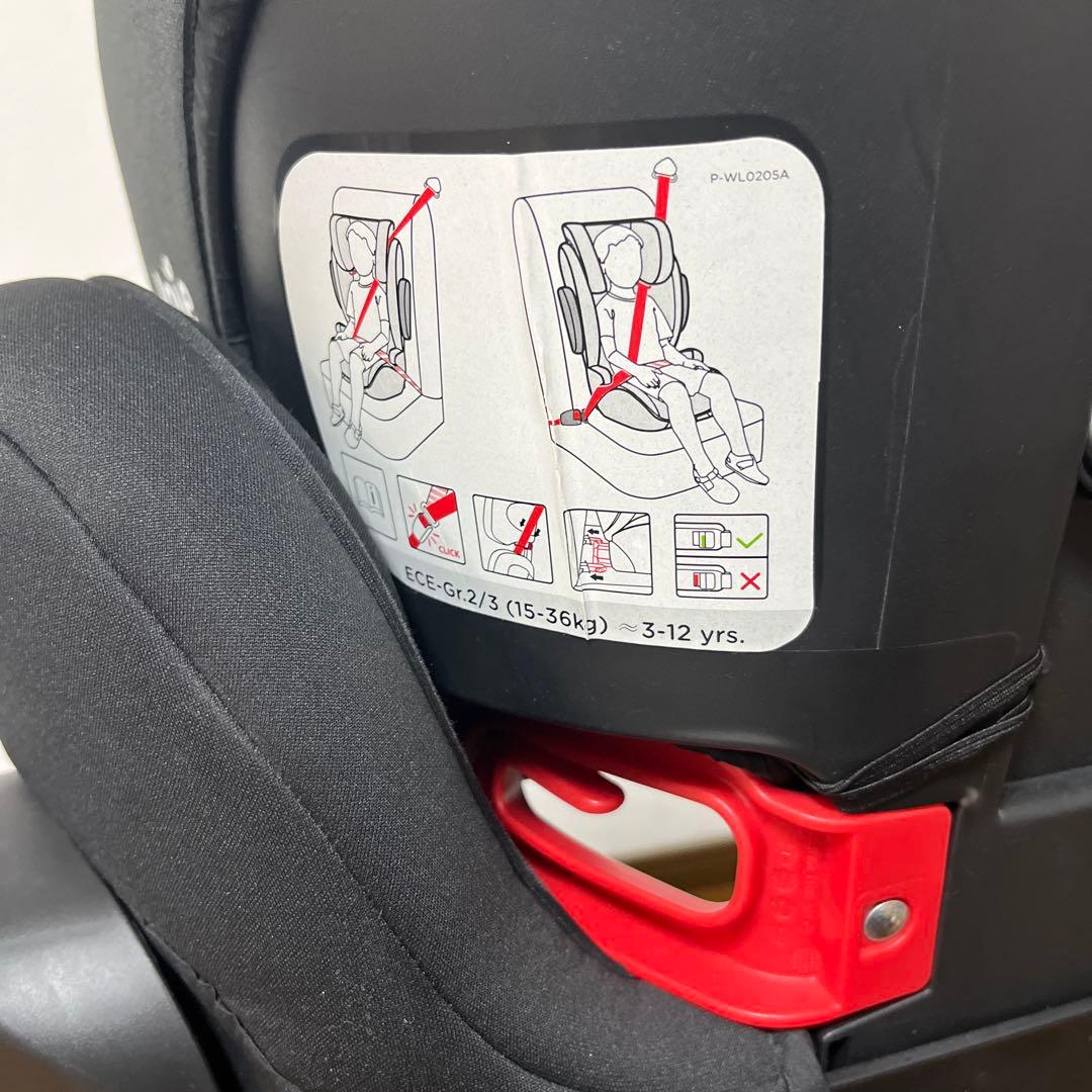 【美品】ジュニアシート traver（トレバー）Joie ジョイISOFIX