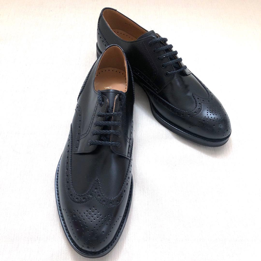 REGAL リーガル ウィングチップ ビジネスシューズ 25cm 黒