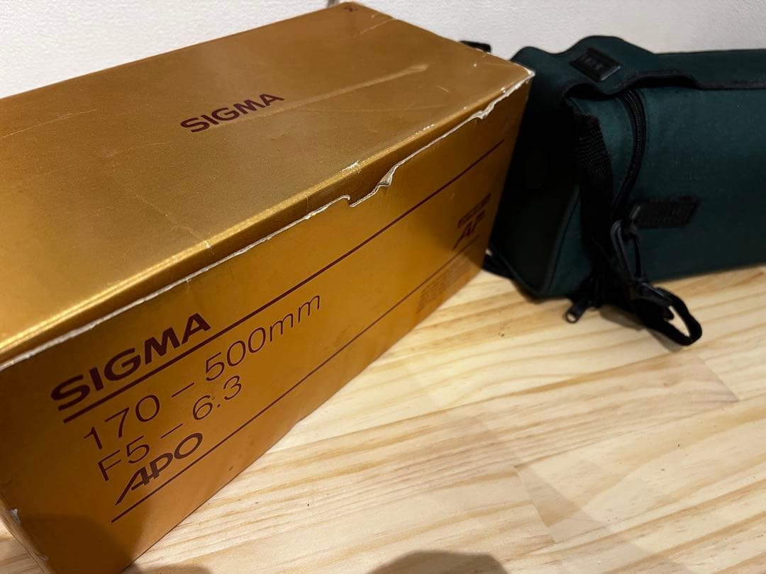 SIGMA APO 170 - 500mm F5-6.3 望遠レンズ