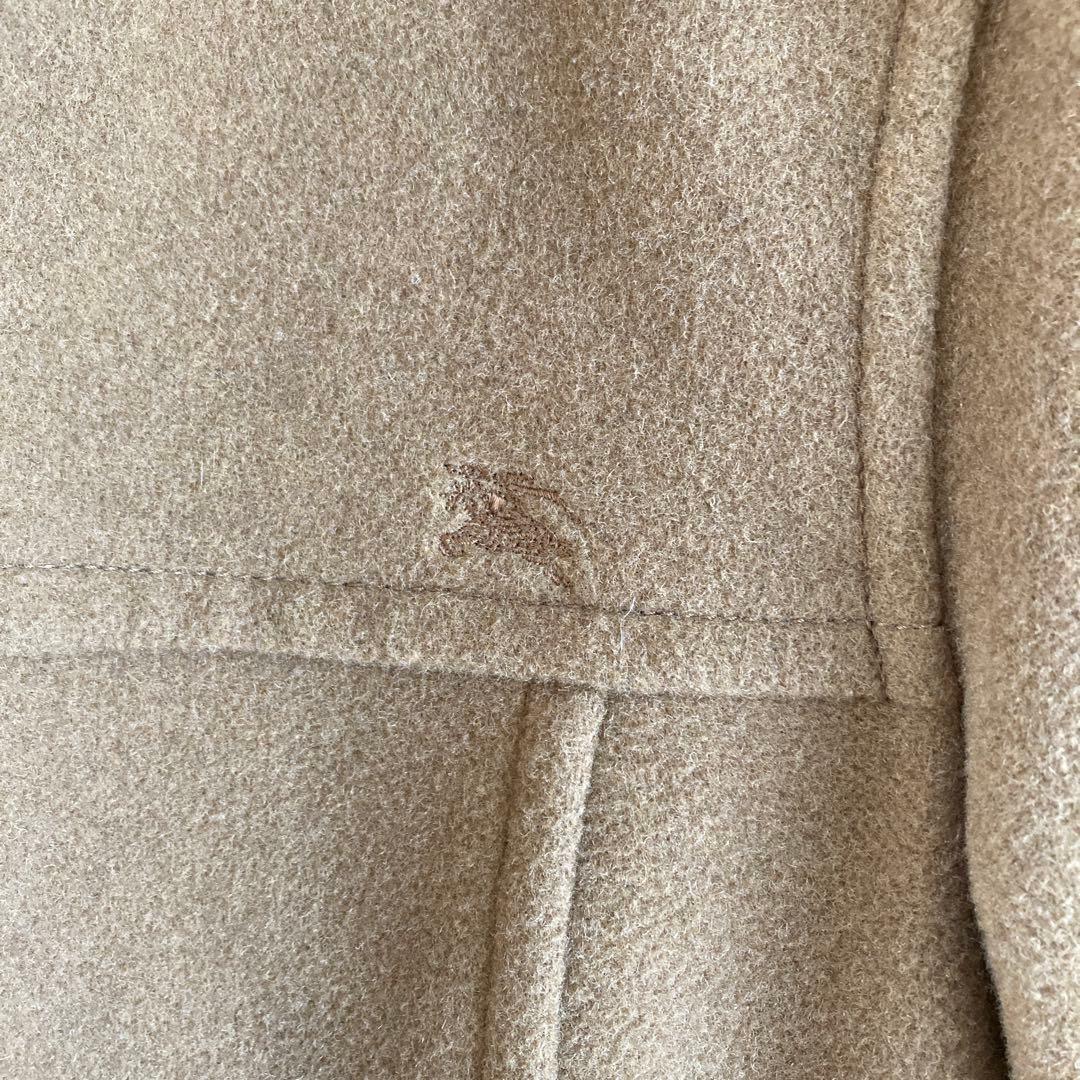 値下げBurbery Blue Label ベージュ チェック柄フードコート38
