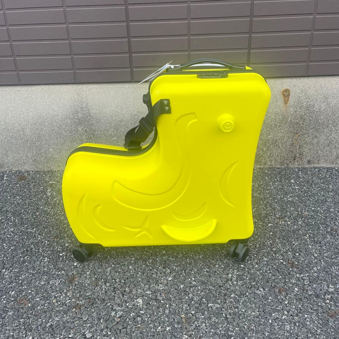 NORICCO ノリッコ 座れるキャリーケース　 イエロー　M