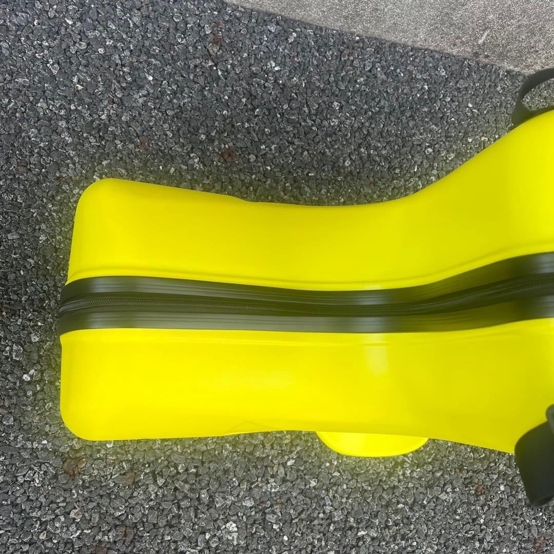 NORICCO ノリッコ 座れるキャリーケース　 イエロー　M