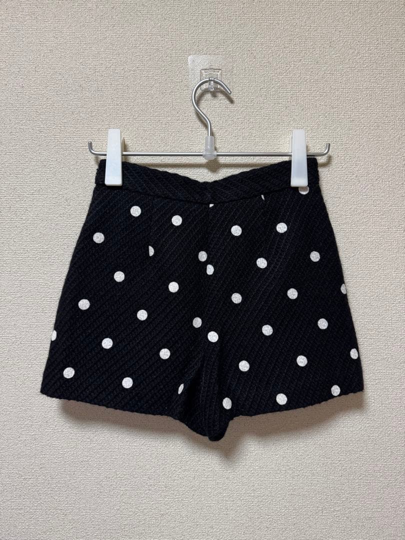 シェリエ sheller ドット キュロット スカート S