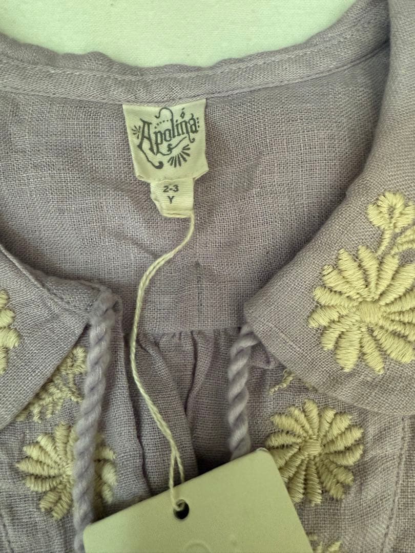 新品 25ss アポリナ apolina nora dress 2-3y