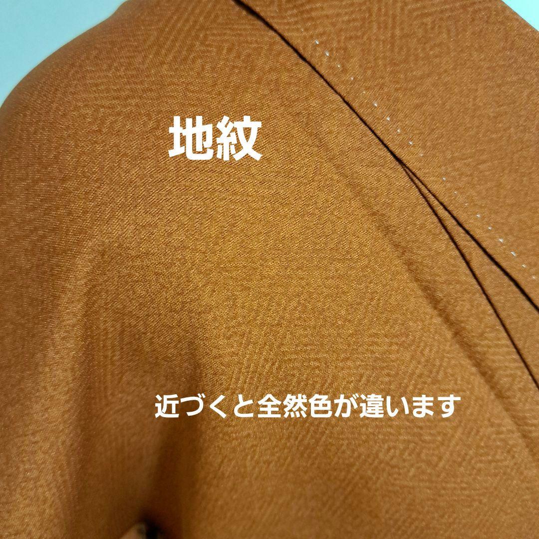 サンヒストリー　訪問着　+正絹長襦袢　スワトウ刺繍　裄64 肩身丈152