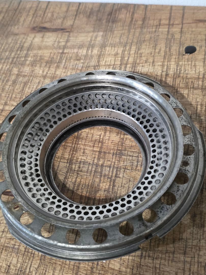 激レア　アラジンストーブ　ブルーグレー8型　部品　 ビンテージストーブ