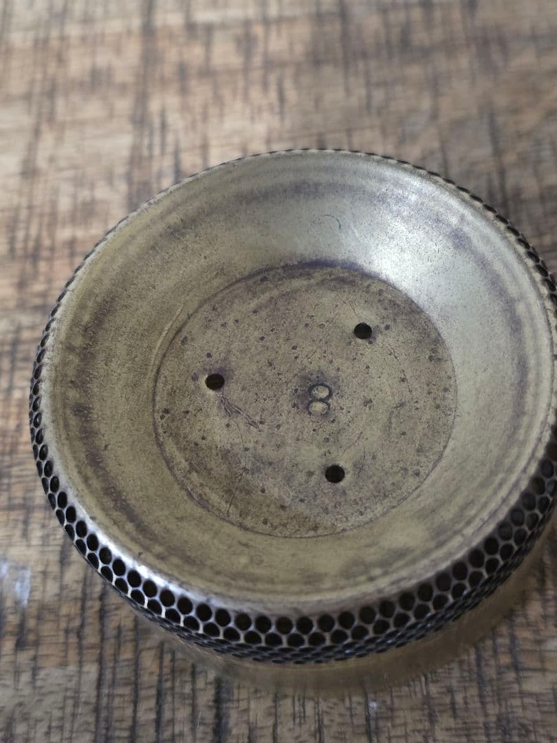 激レア　アラジンストーブ　ブルーグレー8型　部品　 ビンテージストーブ