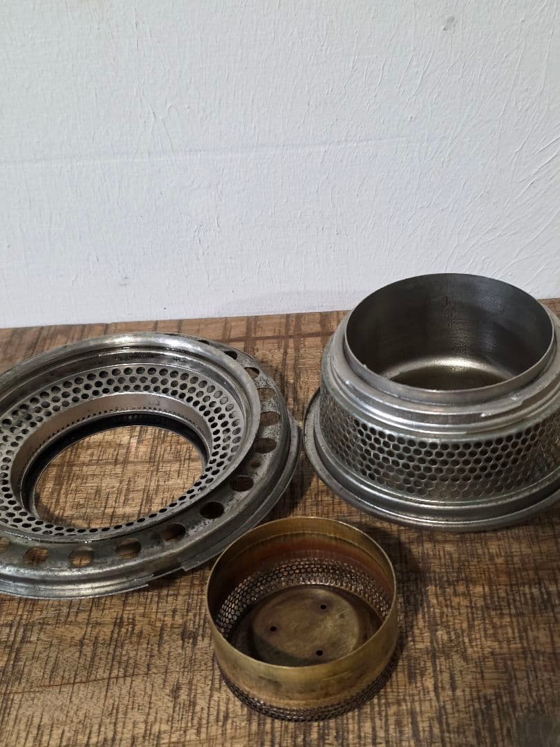 激レア　アラジンストーブ　ブルーグレー8型　部品　 ビンテージストーブ