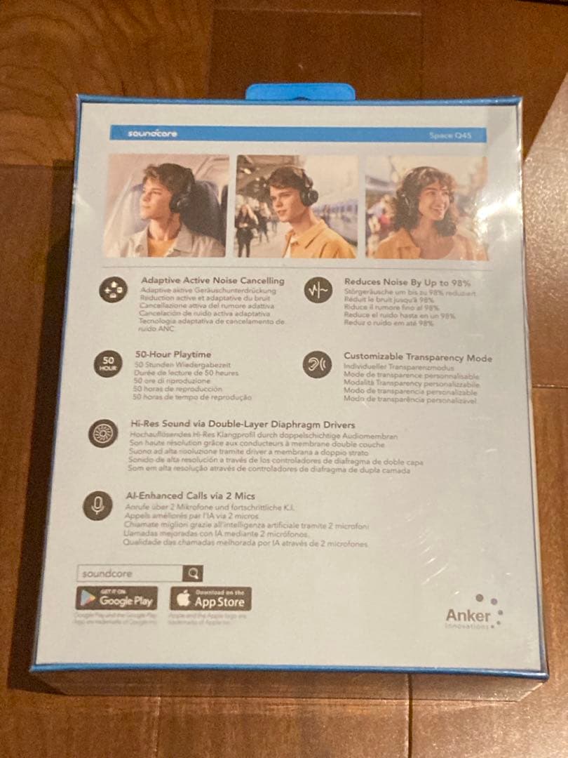 Anker Soundcore Space Q45 ワイヤレスヘッドフォン