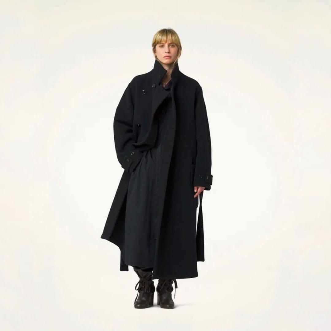 ジャケット・アウター Lemaire Wrap Coat Black S