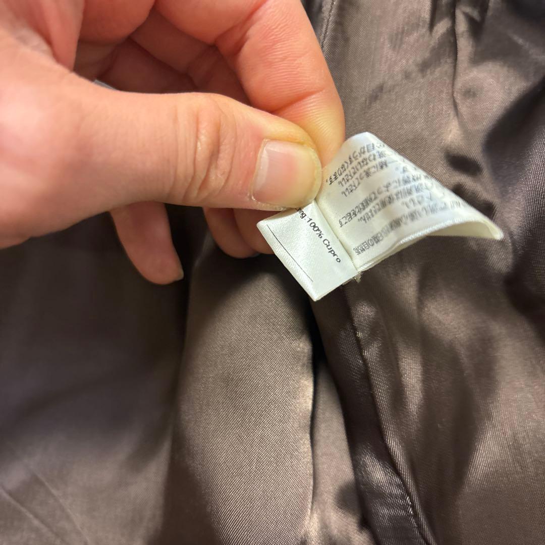 COLOMBO ダブルブレストコート メルトン 50 XLサイズ相当 パイピング