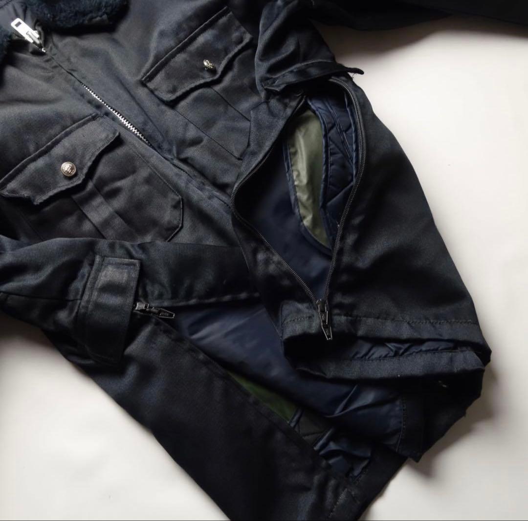 70s USA Blauer ポリスマンジャケット ワーク ミリタリー