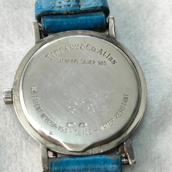 稼働品 Tiffany ティファニー アトラス SV925 銀製 エルメスベルト