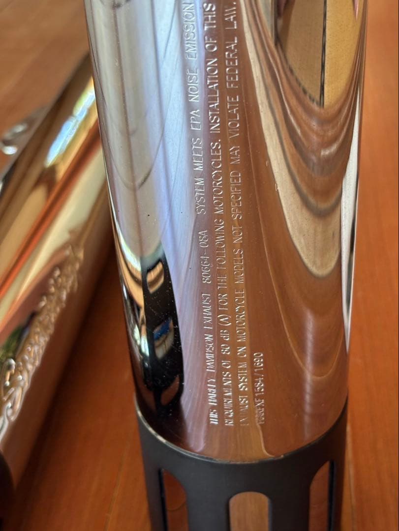 【美品】ハーレー FX-Dスクリーミンイーグル スリップオンマフラー