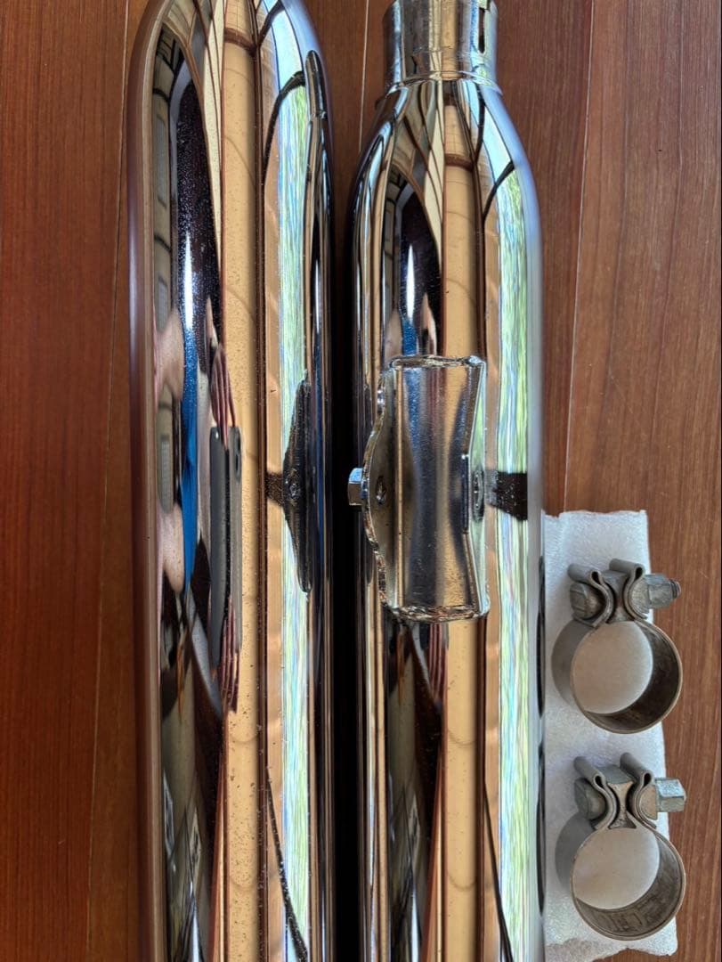 【美品】ハーレー FX-Dスクリーミンイーグル スリップオンマフラー