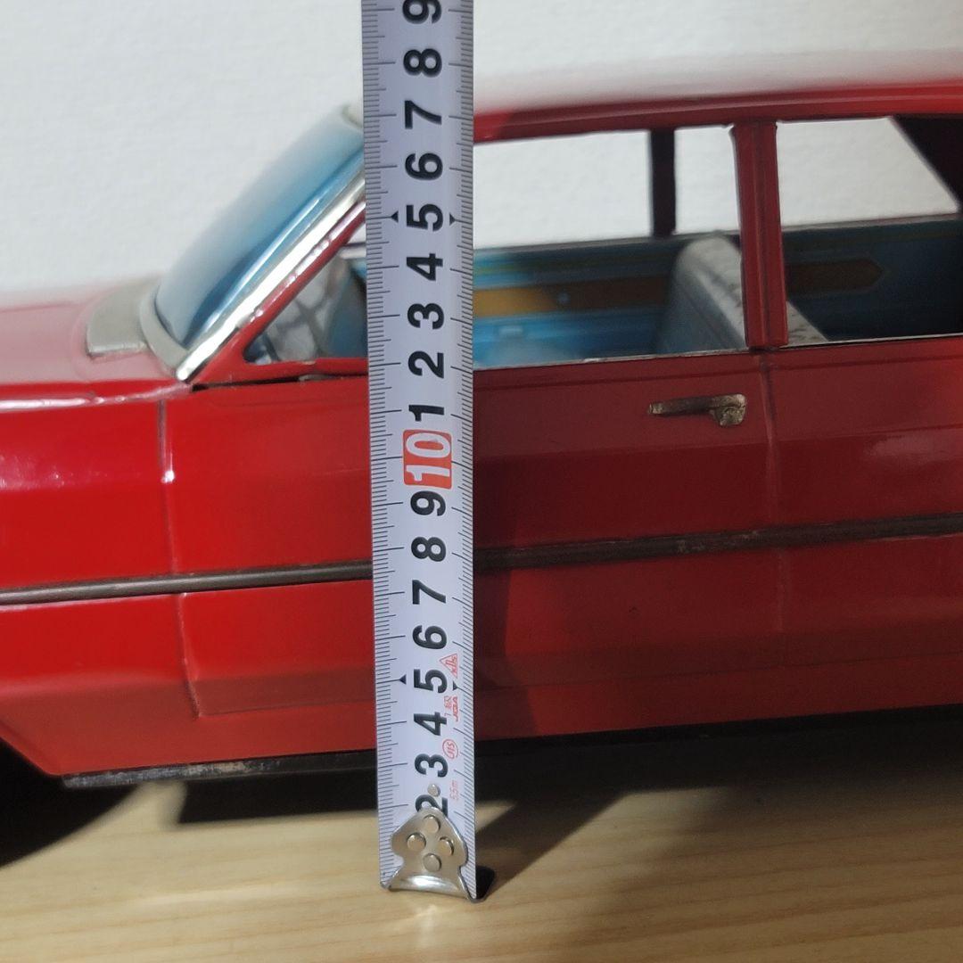 野村トーイ ブリキ キャデラック赤 65cm