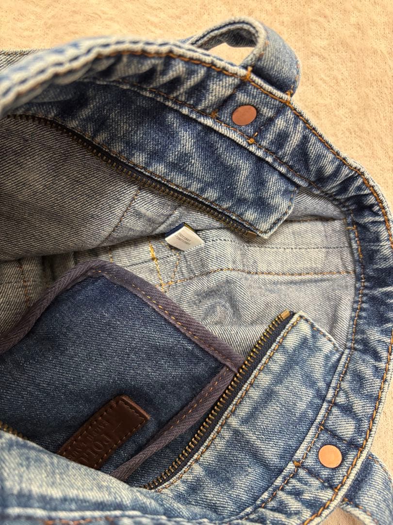 値下げ中！ポロ　ラルフローレン　デニムミニトートバッグ