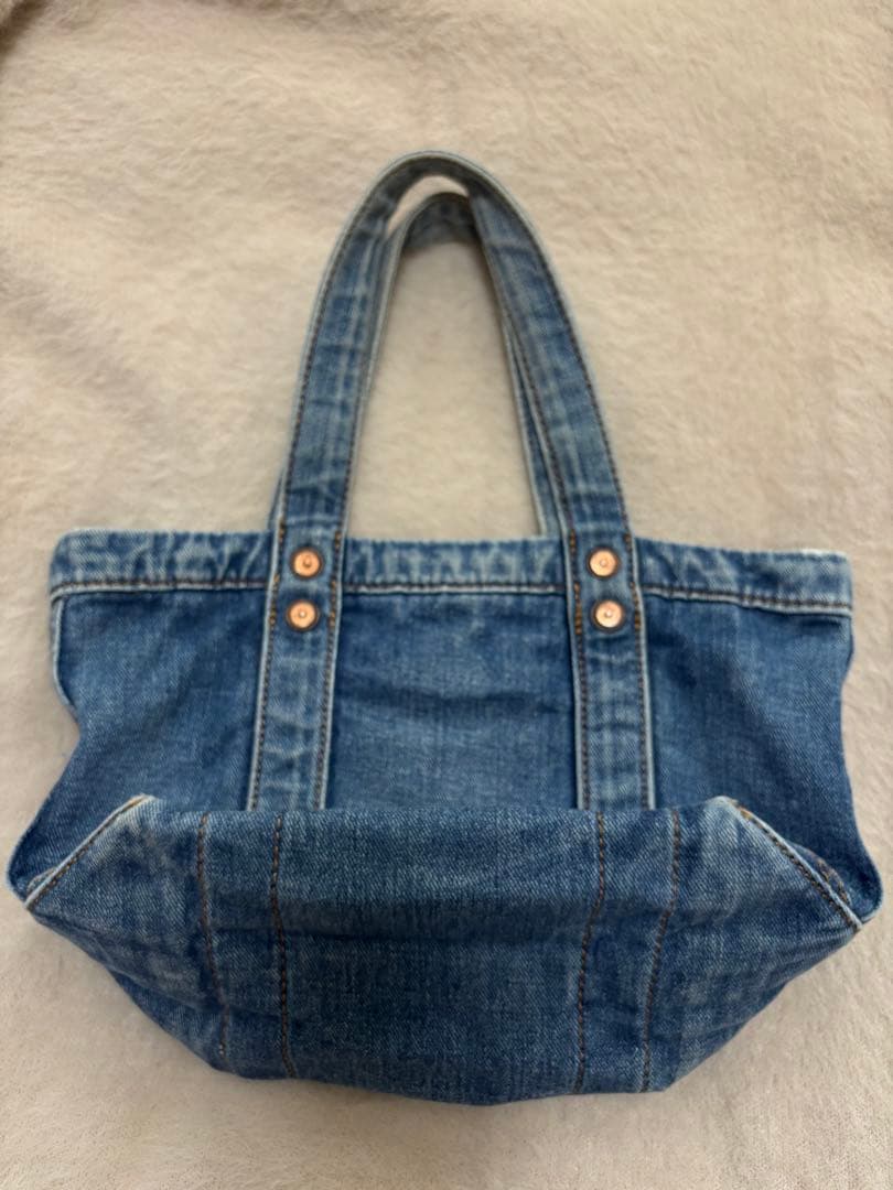 値下げ中！ポロ　ラルフローレン　デニムミニトートバッグ