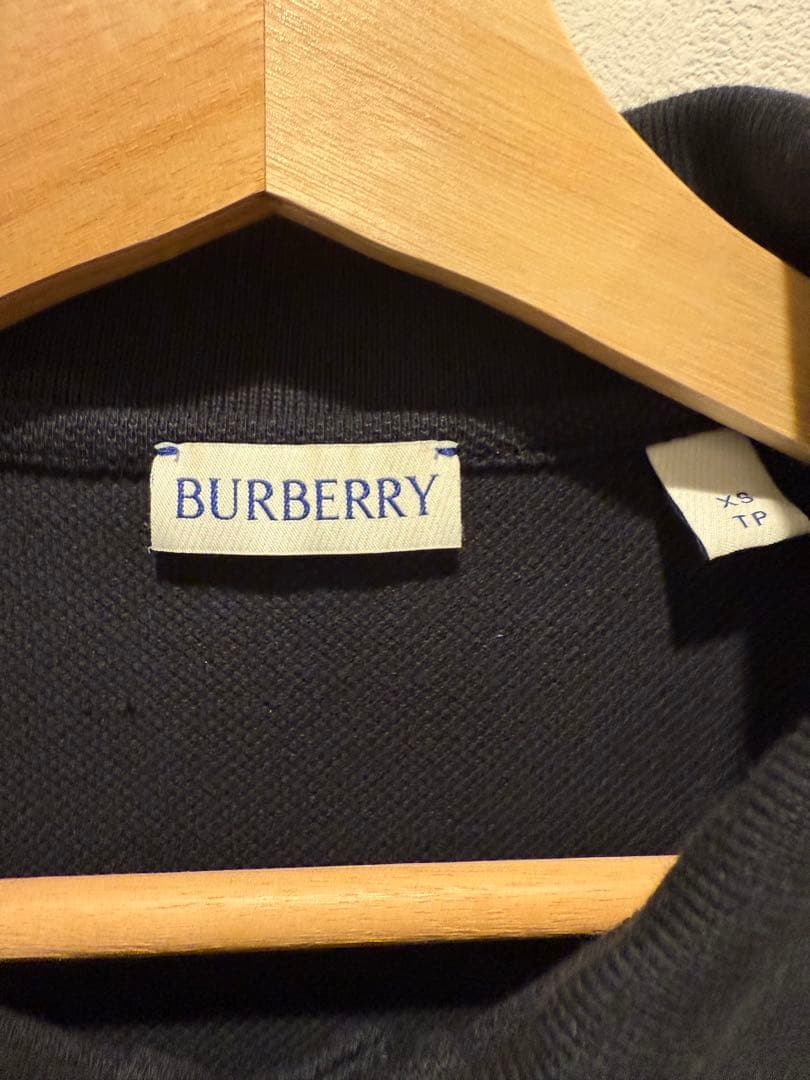未使用　BURBERRY ポロシャツ ダークネイビー