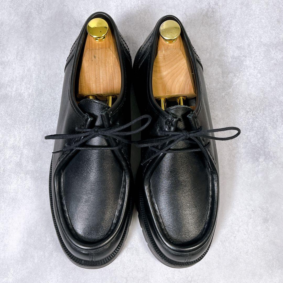 ☆未使用級☆【クレマン】パドロール(40) チロリアンシューズ　本革　厚底　黒