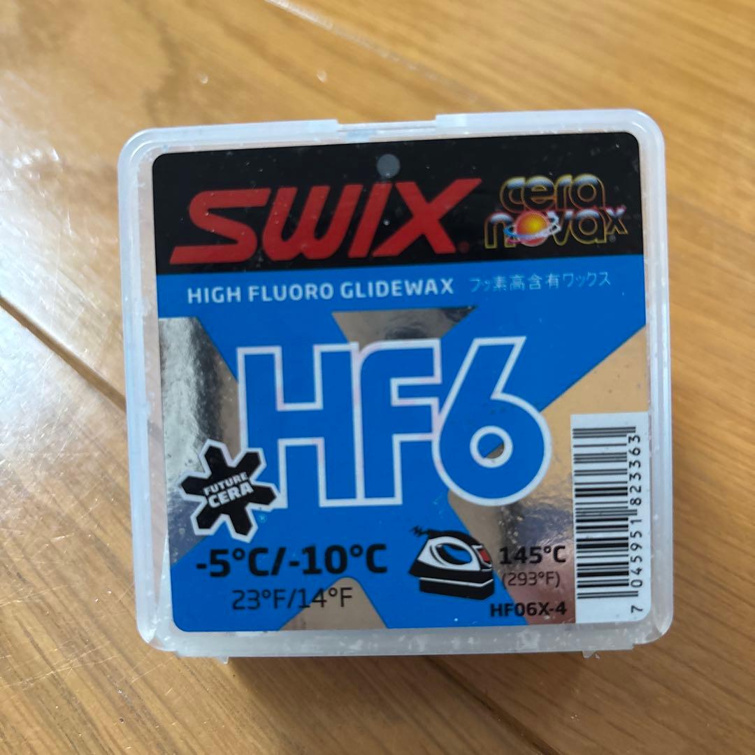 SWIX HF6 高フルオログライドワックス