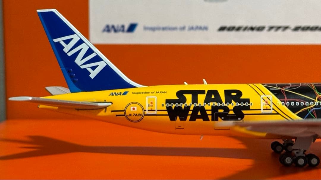 JC ANA C-3PO B777-200ER JA743A 1/400 新品