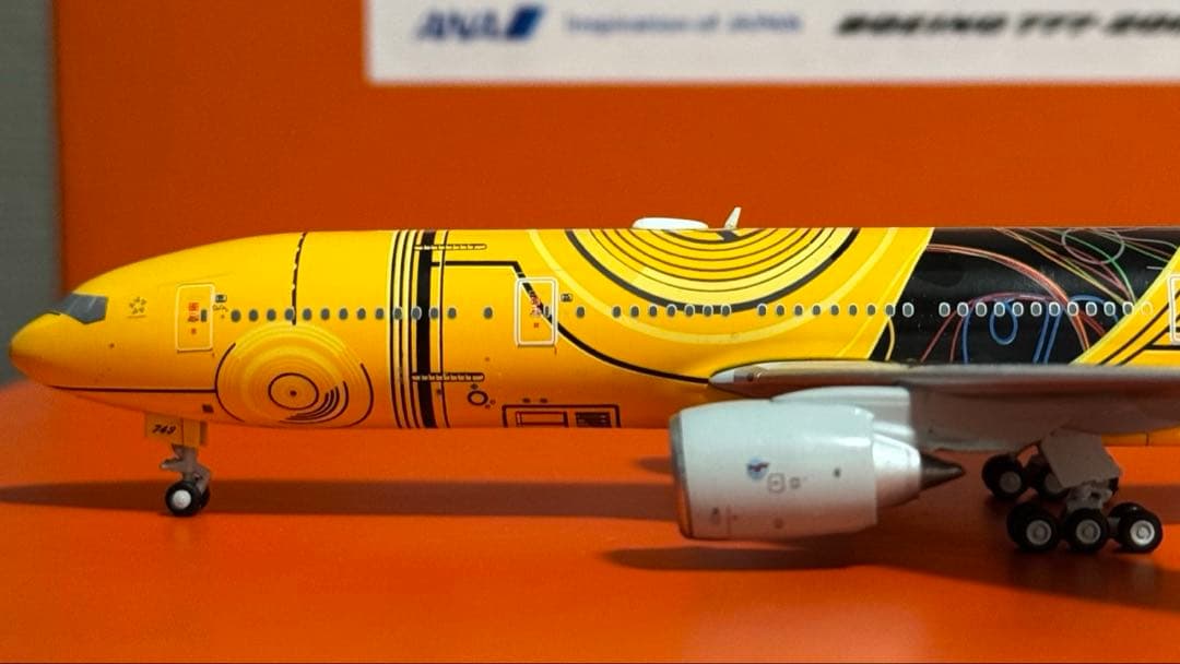 JC ANA C-3PO B777-200ER JA743A 1/400 新品
