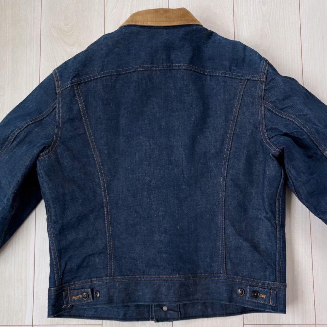 m*9様 【濃紺極上】70s Lee STORM RIDER バキバキ42ゴール
