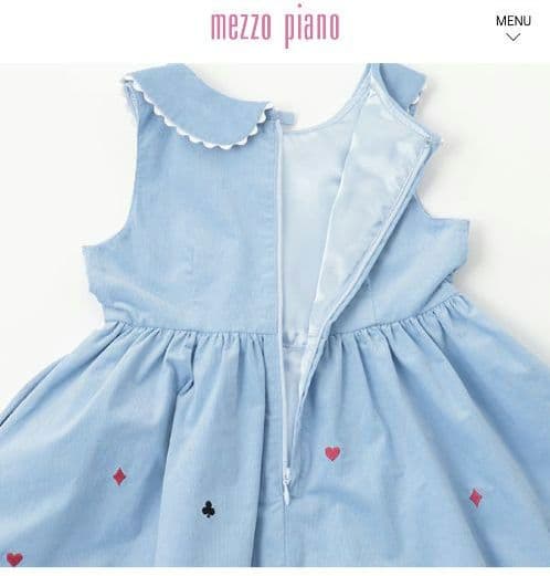 新品 メゾピアノ ワンピース　140　アリス　スペシャルセット