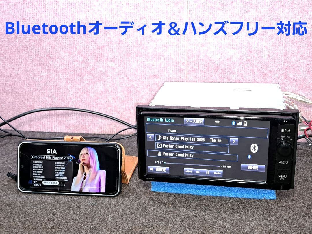 タッチ新品!2019年地図★トヨタ NSZN-W64T BT・地デジ★動作良好