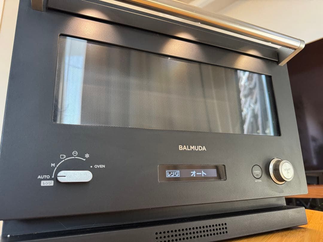 BALMUDA バルミューダ The Range オーブン付電子レンジ ブラック