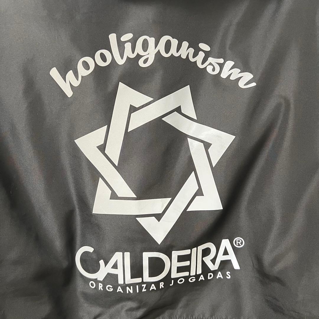 CALDEIRA キャルデラ ベンチコート ブラック フード付 中綿 防寒