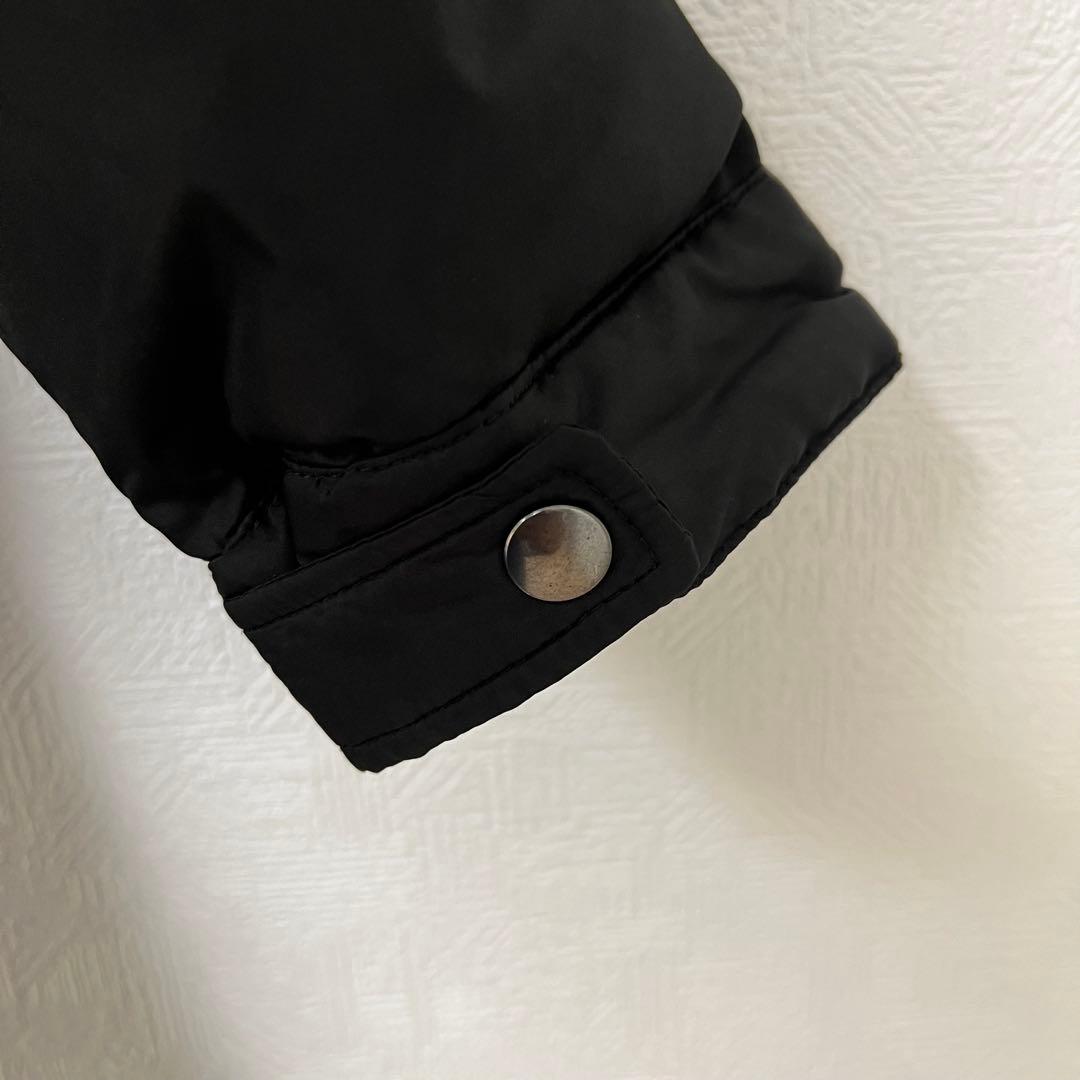 CALDEIRA キャルデラ ベンチコート ブラック フード付 中綿 防寒