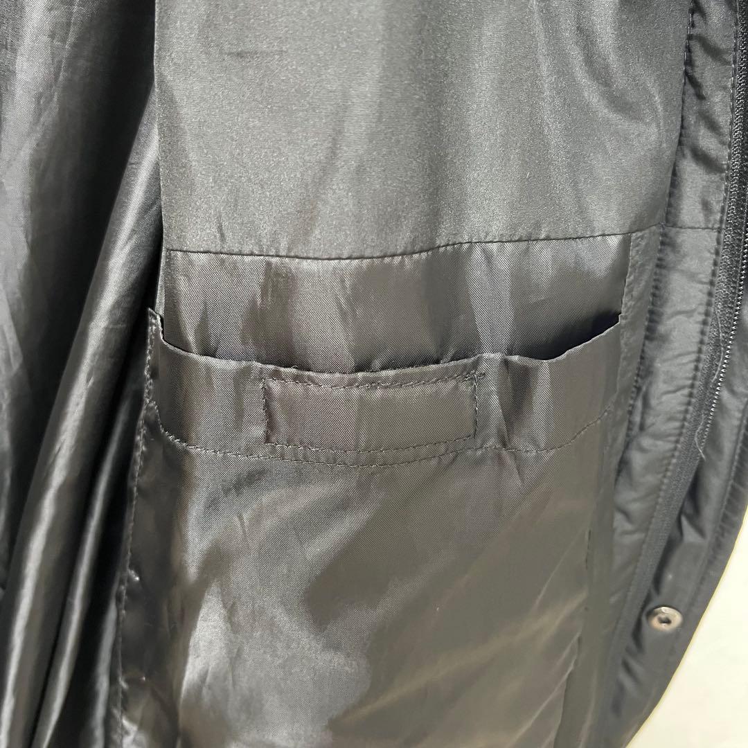 CALDEIRA キャルデラ ベンチコート ブラック フード付 中綿 防寒