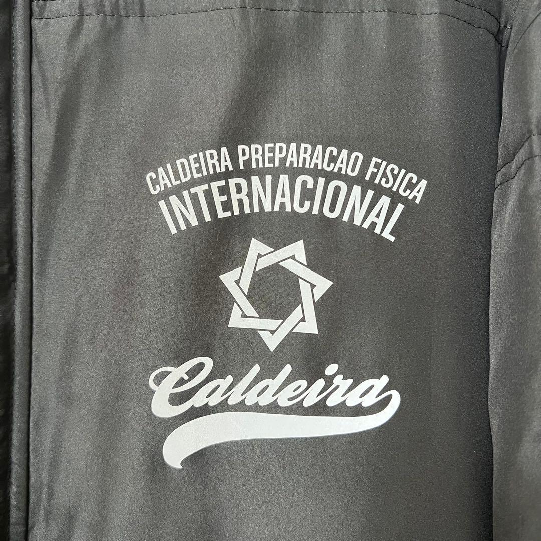 CALDEIRA キャルデラ ベンチコート ブラック フード付 中綿 防寒