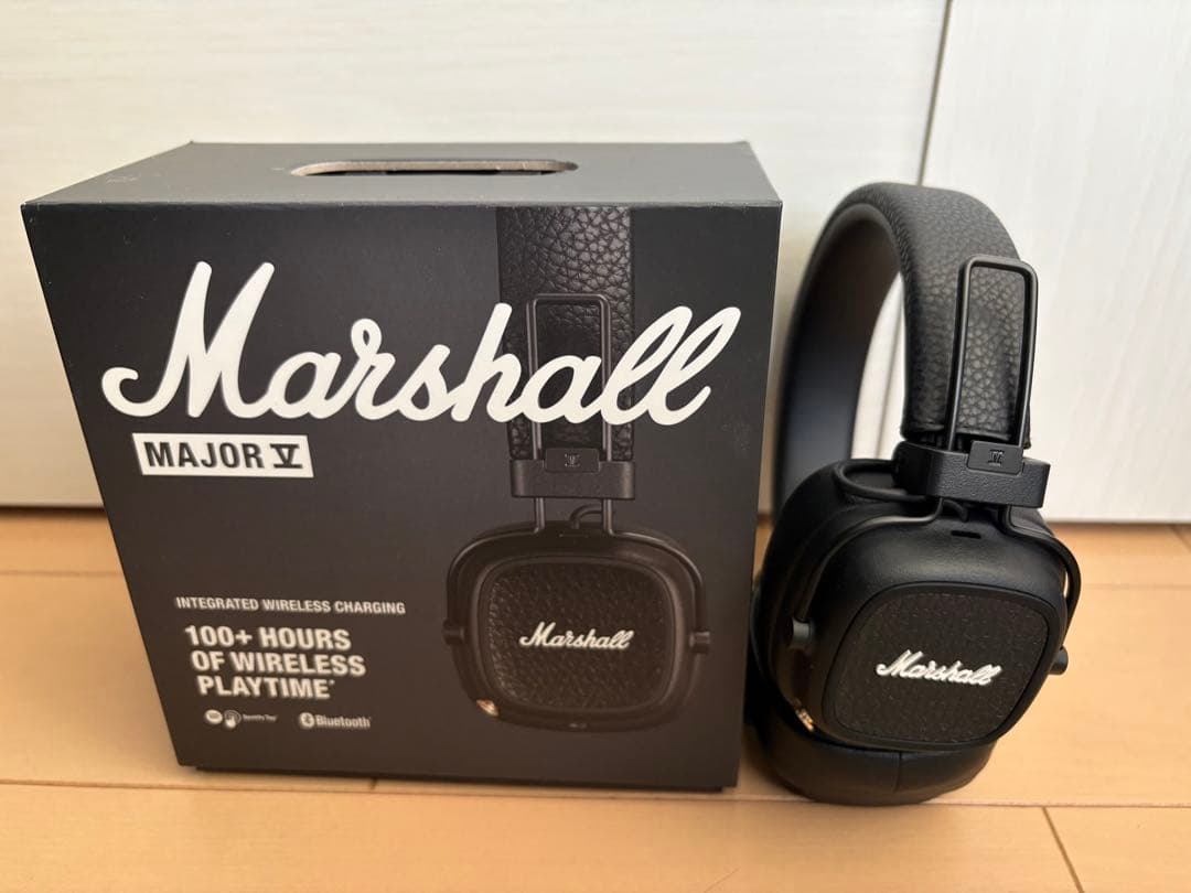 正規品　Marshall Major V ワイヤレスヘッドホン　ケース付き