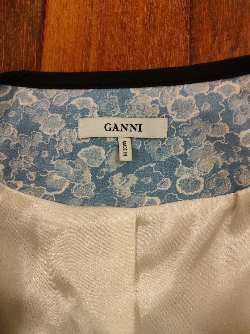 GANNI フリル キルティングジャケット size36