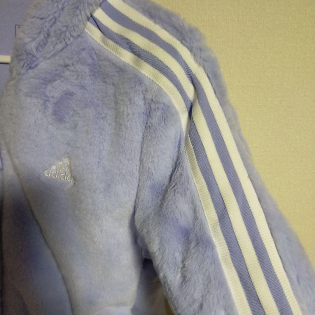 アディダス　レディース　ゴルフウエア　上下セット　パープル　М