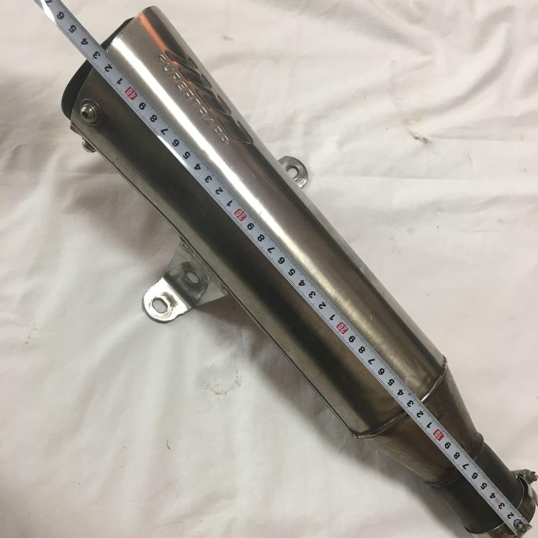 フュージョン　スーパートラップ　マフラー